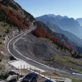 PRIME MINISTER EDI RAMA PUBLISHED THE NEW ROAD TO THETHI VILLAGE, VIDEO OF PHOTOGRAPHER TERENC PEPA 